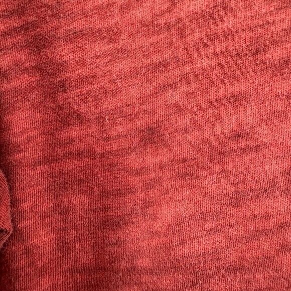 Peruvian Connection Long Sleeve Tee Shirt  Burnt orange/red size Medium - Picture 5 of 10